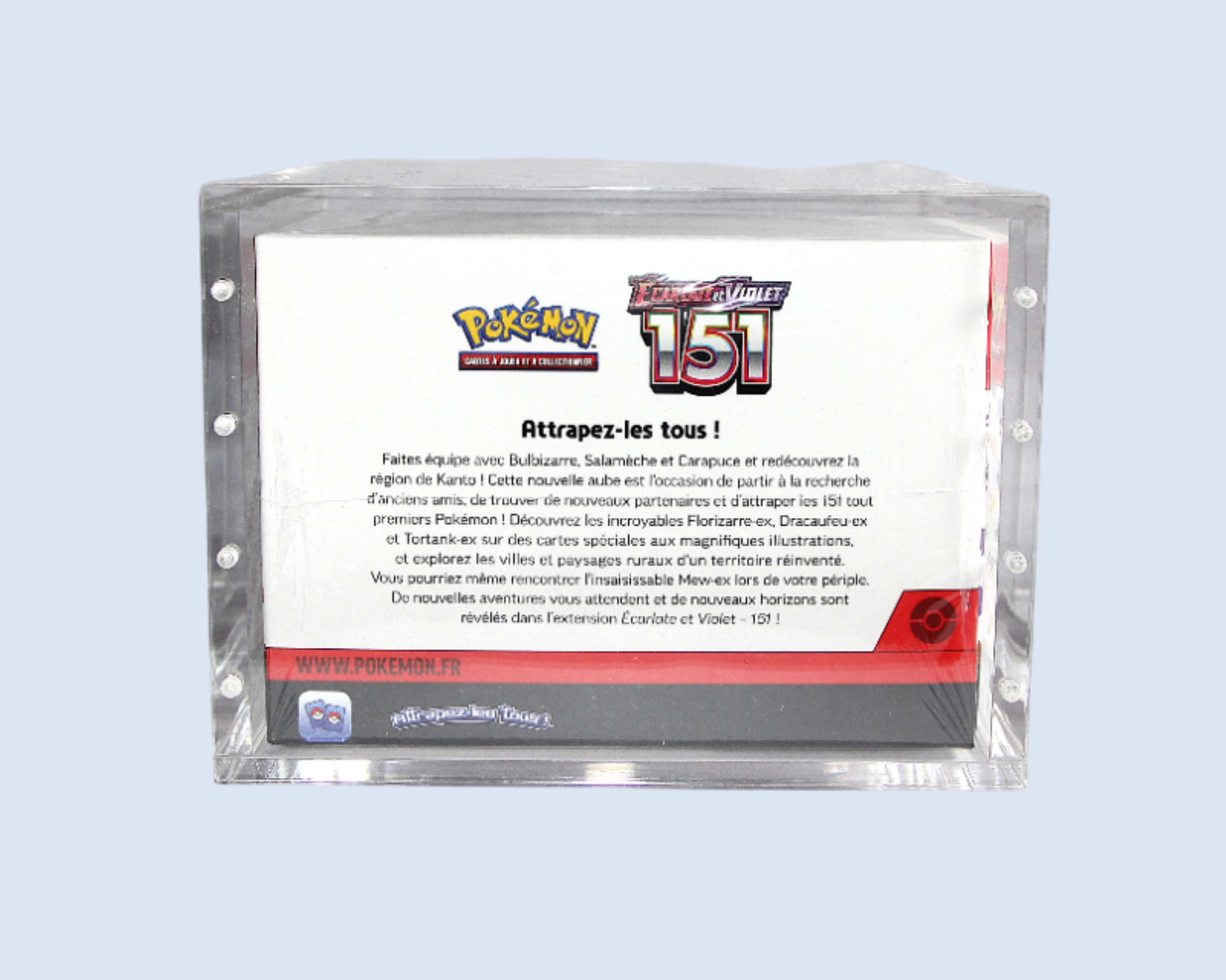 Protection acrylique pour Display de Bundle et Kit ap