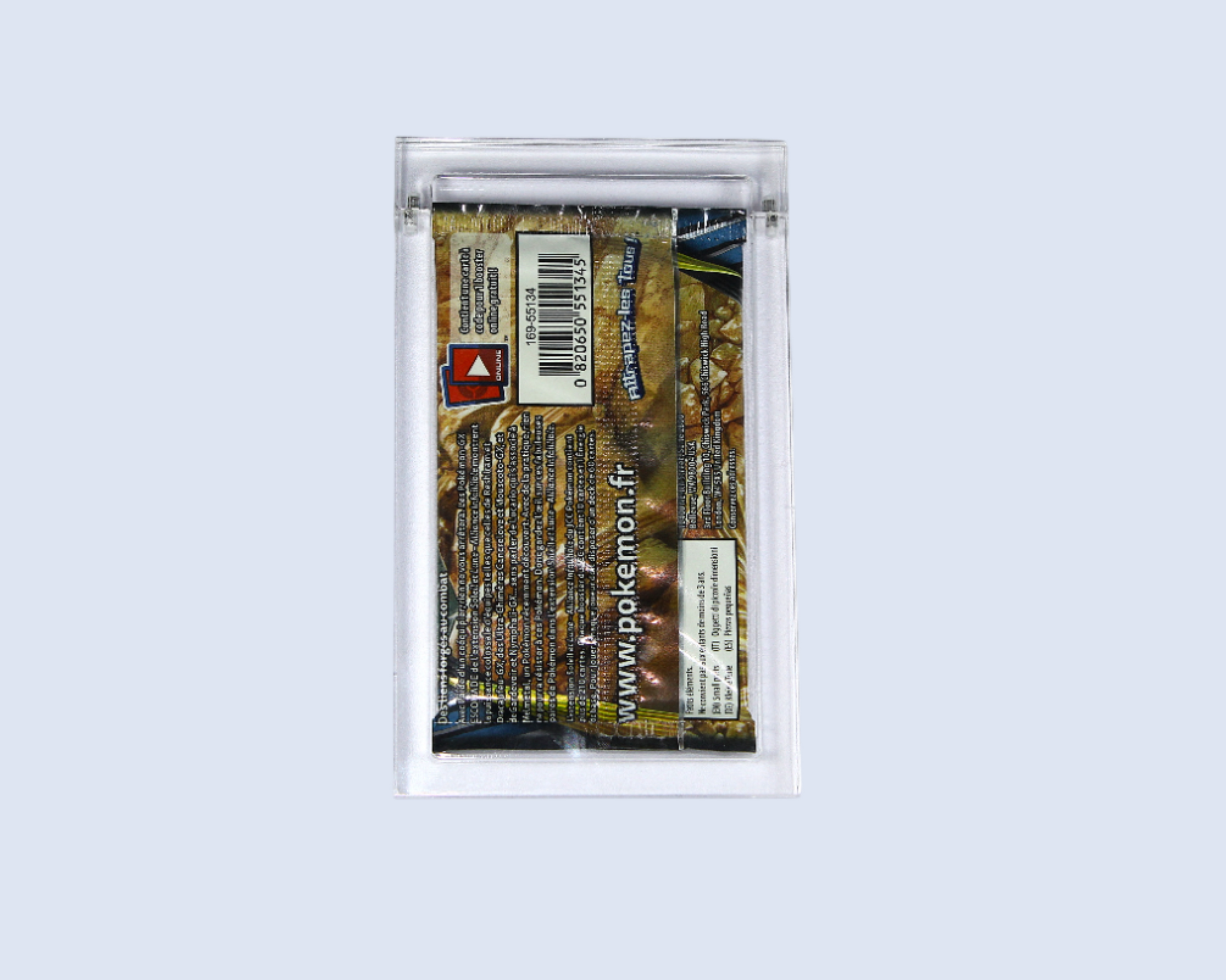 Protection Acrylique pour Booster Pokémon