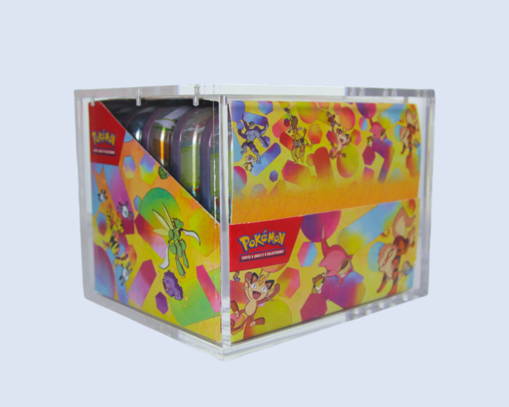 Protection acrylique pour Display 10 Mini Tin - Case Plex 