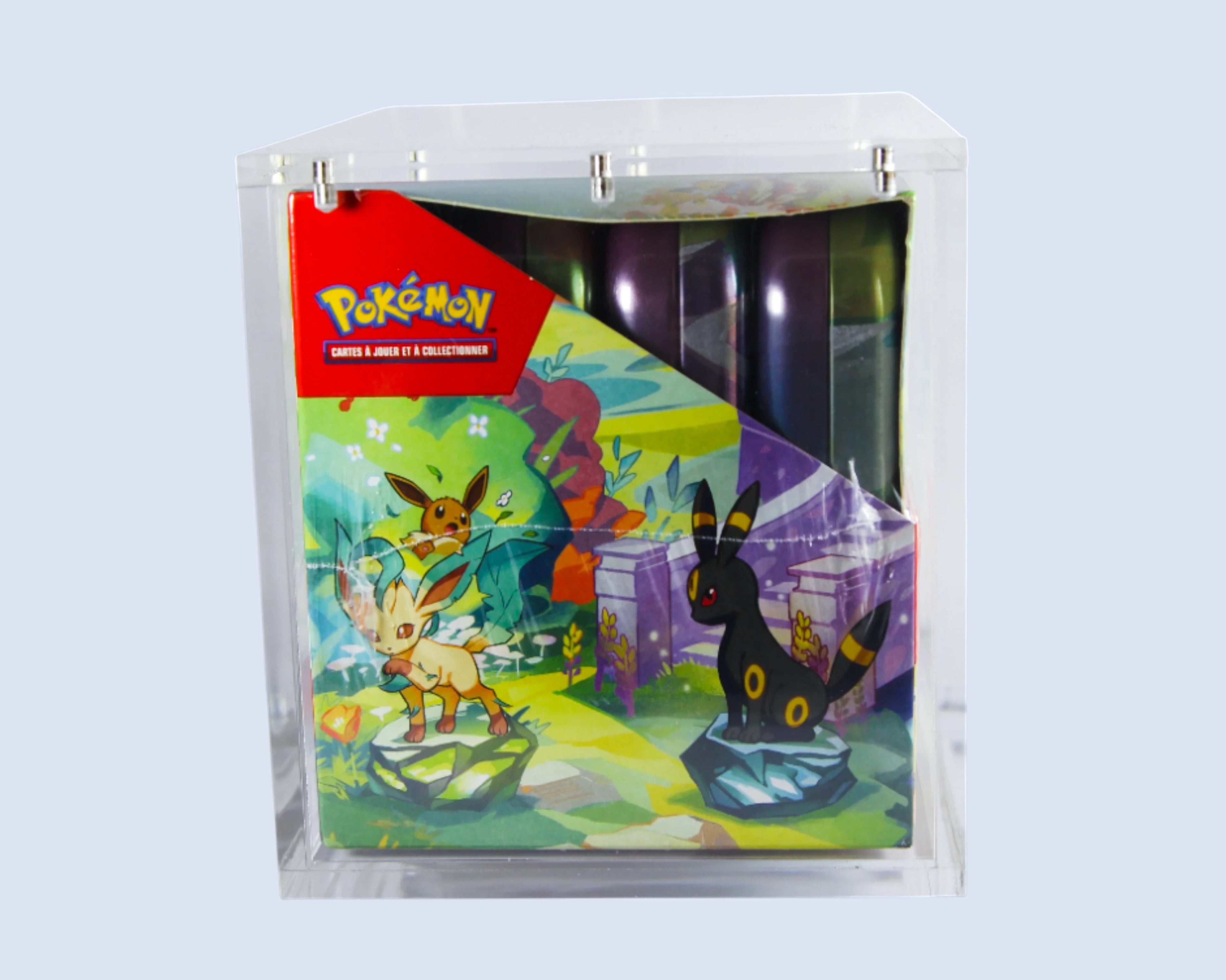 Protection acrylique pour Display 8 Mini Tin - Case Plex 