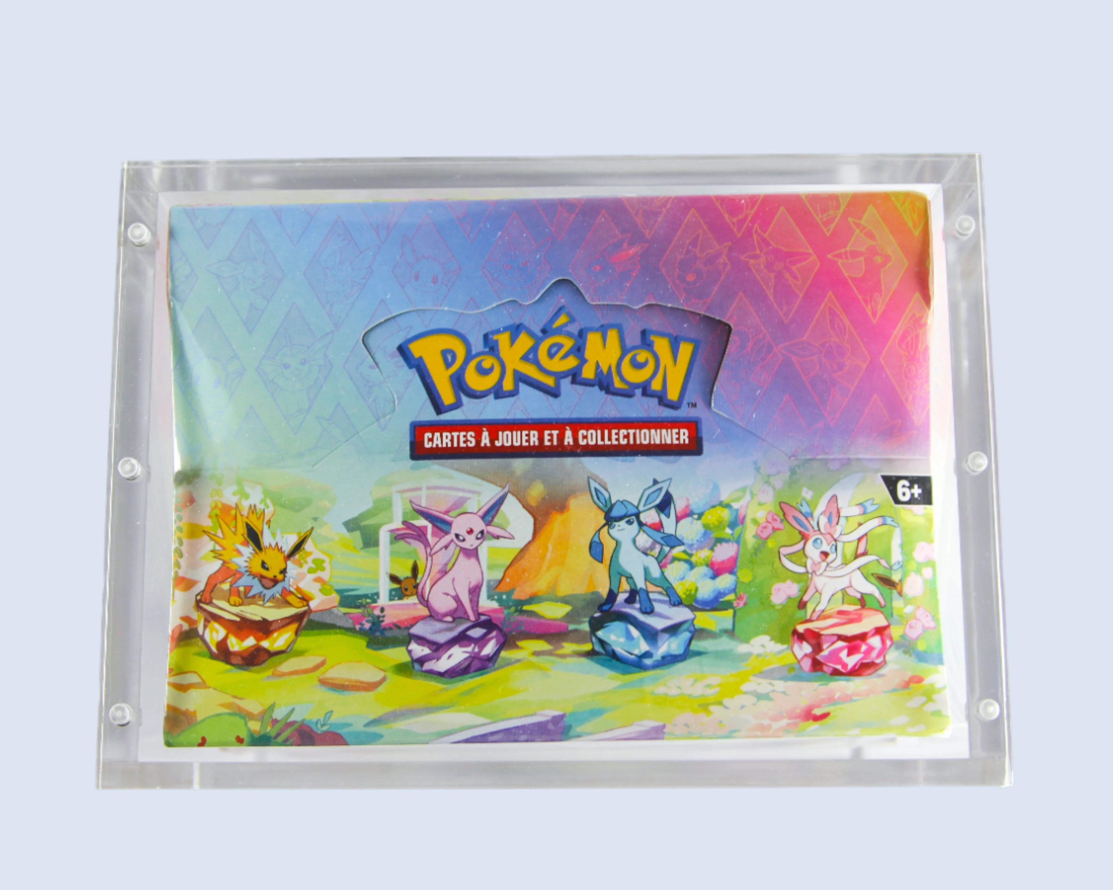 Protection acrylique pour Display 8 Mini Tin - Case Plex 