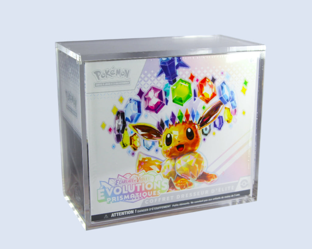 Protection acrylique pour ETB Pokémon - Case Plex 
