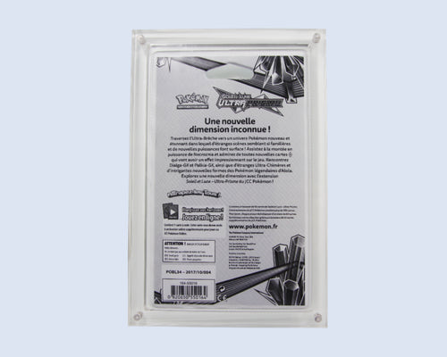 Protection acrylique pour Booster Blister Plastique