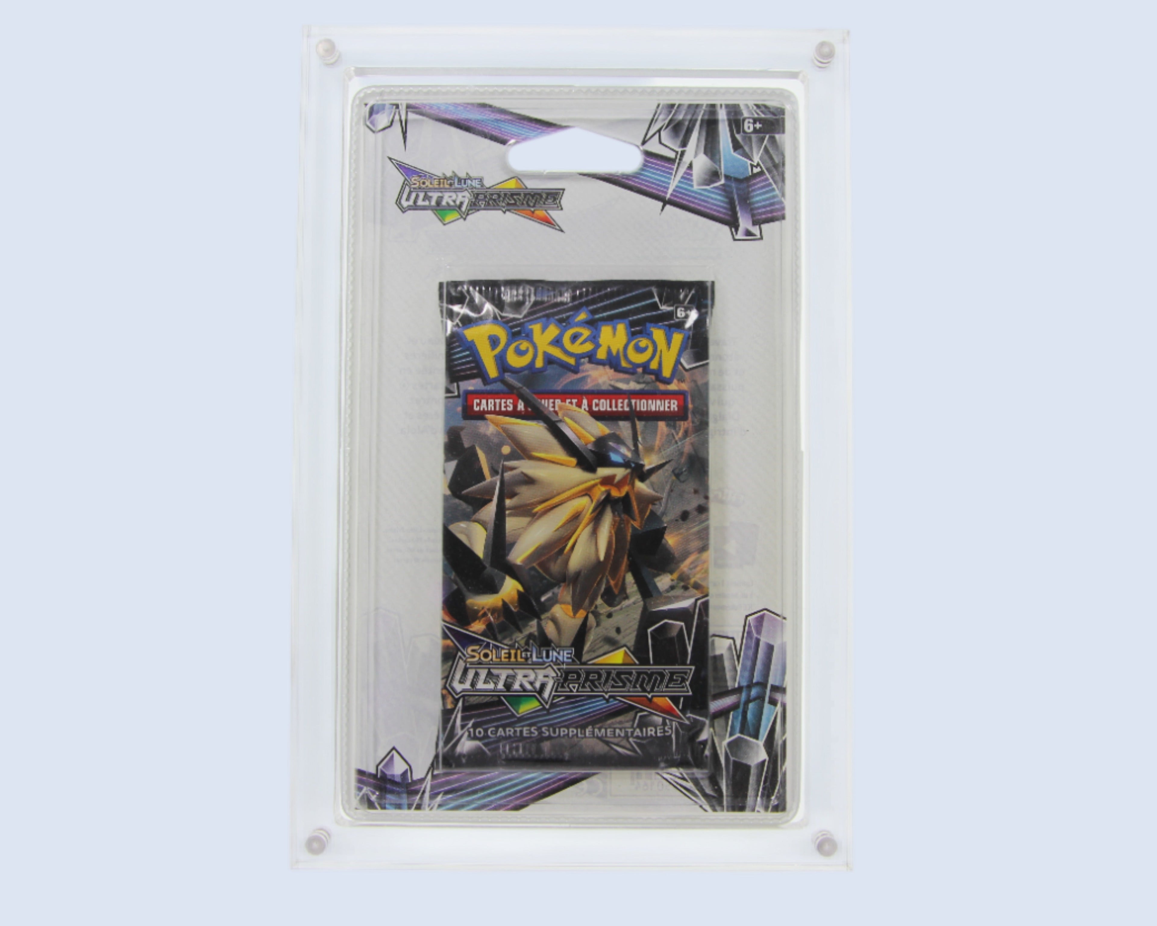 Protection acrylique pour Booster Blister Plastique