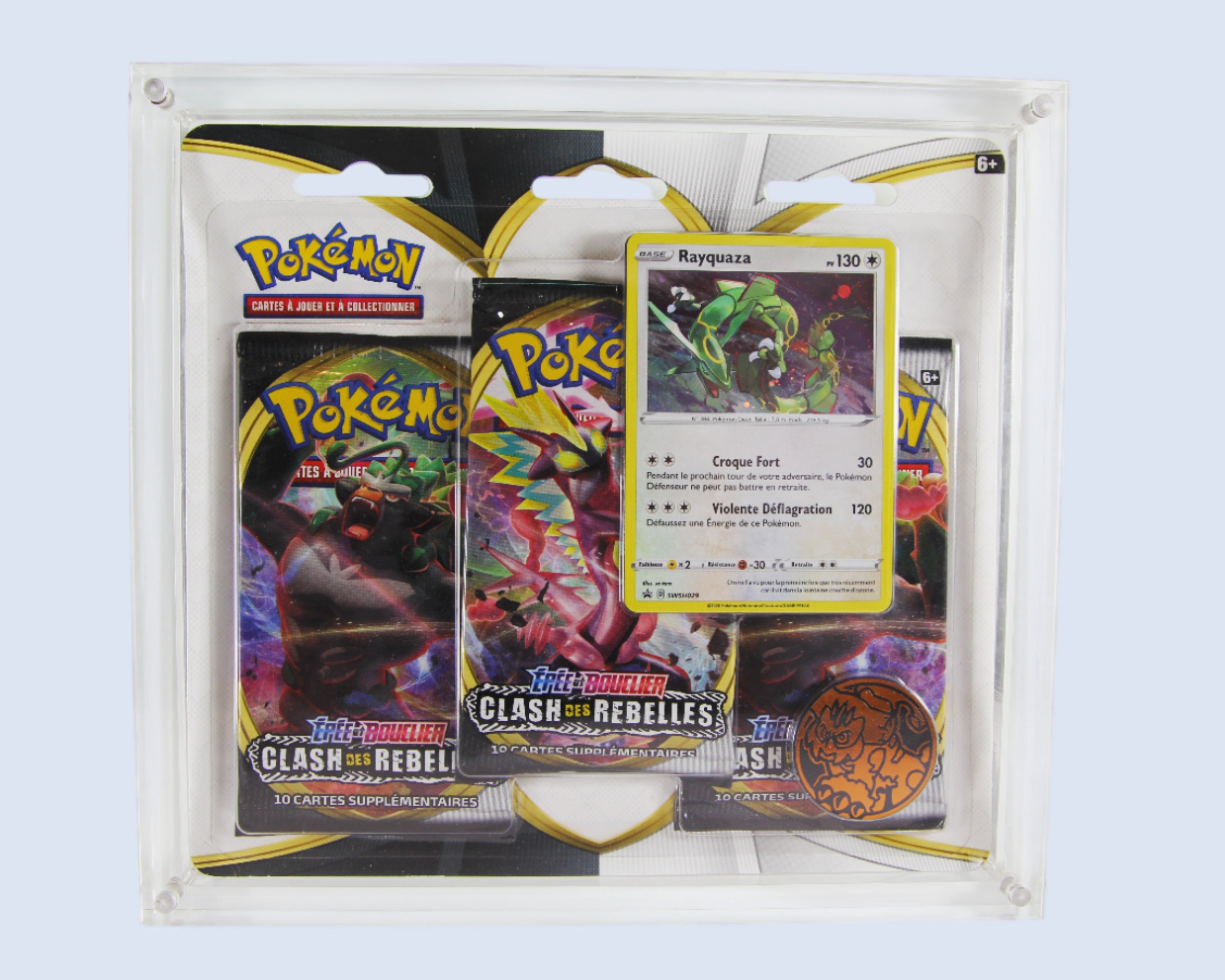 Protection acrylique pour Tripack Carton